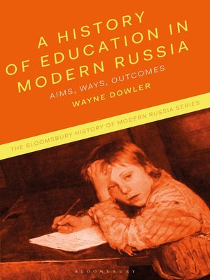cover image of A History of Education in Modern Russia